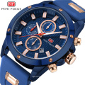 MINI FOCUS 0089 G  Men's Army Military Watch Quartz  Luxury Brand Men Analog Digital Silicone Sports Watches